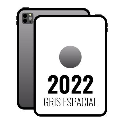 Apple ipad pro 11' 2022 4th wifi cell/ 5g/ m2/ 512gb/ gris espacial - mnyg3ty/a