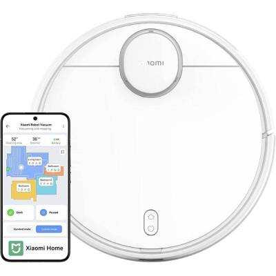 Robot aspirador xiaomi vacuum s12/ friegasuelos/ autonomía 130 min/ control por wifi