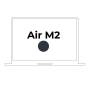 Apple macbook air 15' / m2 8-core cpu/ 8gb/ 512gb ssd/ 10-core gpu/ medianoche