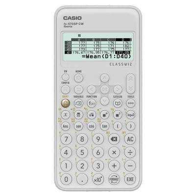 Calculadora científica casio classwiz fx-570 sp cw/ blanca