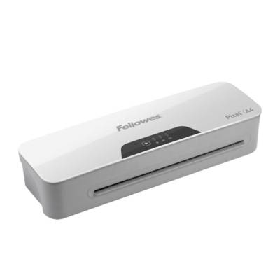 Plastificadora fellowes pixel a4/ hasta a4 y 125 micras/ blanca y gris