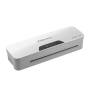 Plastificadora fellowes pixel a4/ hasta a4 y 125 micras/ blanca y gris