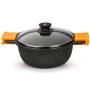 Cacerola bra efficient a270336/ ø36cm/ aluminio fundido/ apta para inducción