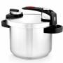 Olla rápida bra tekna a185603/ ø22cm/ 7l/ acero inoxidable/ apta para inducción