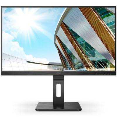 Monitor profesional aoc 24p2qm 23.8'/ full hd/ multimedia/ negro