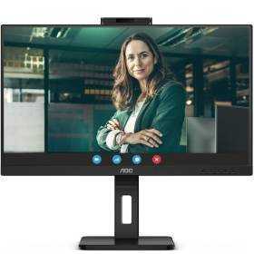 Monitor profesional aoc q27p3cw 27'/ qhd/ webcam/ multimedia/ negro