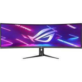 Monitor gaming ultrapanorámico curvo asus rog strix xg49wcr 49'/ dual qhd/ 1ms/ 165hz/ va/ multimedia/ negro