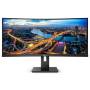 Monitor profesional ultrapanorámico curvo philips 346b1c 34'/ wqhd/ multimedia/ negro