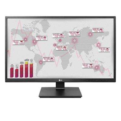 Monitor profesional lg 27bk55yp-b 27'/ full hd/ multimedia/ negro