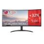 Monitor profesional ultrapanorámico curvo lg ultrawide 34wr50qc-b 34'/ wqhd/ negro