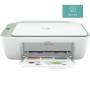 Multifunción hp deskjet 2722e wifi/ fax móvil/ blanca y verde