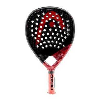 Pala de pádel head graphene 360+ alpha power/ roja y negra