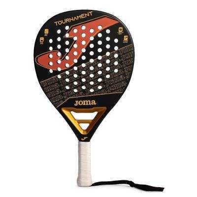 Pala de pádel joma tournament/ negro oro y roja