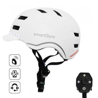 Casco para adulto smartgyro helmet pro/ tamaño l/ blanco