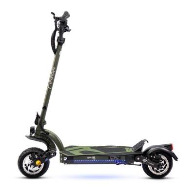 Patinete eléctrico smartgyro raptor certificado/ motor 1000w/ ruedas 10'/ 25km/h /autonomía 90km/ verde army