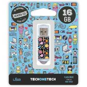 Pendrive 16gb tech one tech candy pop usb 2.0