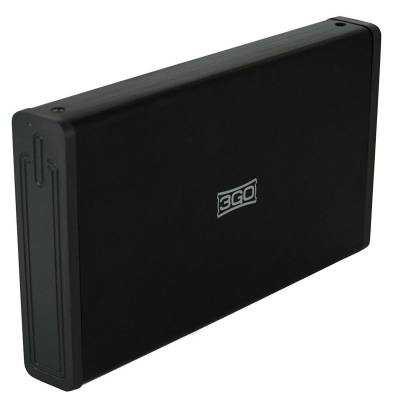 Caja externa para disco duro de 3.5' 3go hdd35bk312/ usb 3.0