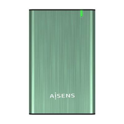Caja externa para disco duro de 2.5' aisens ase-2525sgn/ usb 3.0/ sin tornillos