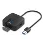 Hub usb 3.0 vention chabb/ 4xusb/ 15cm