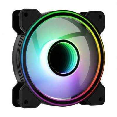 Ventilador aerocool mirage 12 argb/ 12cm