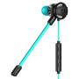 Auriculares gaming con micrófono hiditec taiko/ jack 3.5/ azules
