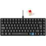 Teclado gaming mecánico inalámbrico hiditec gm1k/ hot-swap switch gateron red