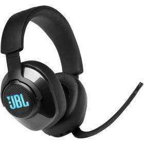 Auriculares gaming con micrófono jbl quantum 400/ jack 3.5/ usb 2.0/ negros