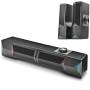 Altavoces - barra de sonido con bluetooth ngs gsx-b1200/ 12w/ 2.0/ negros