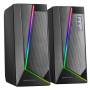 Altavoces con bluetooth mars gaming ms7/ 20w/ 2.0/ negros