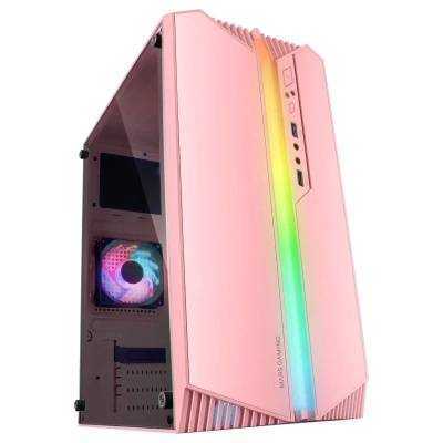 Caja gaming minitorre mars gaming mc-s1/ rosa