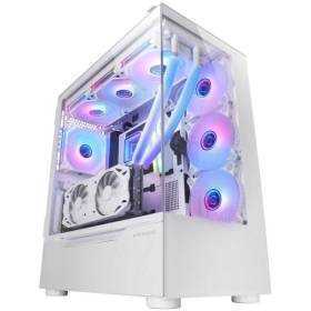 Caja gaming torre mars gaming mc-ult/ blanca