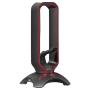 Kit soporte mars gaming mhhpro/ soporte + bungee ratón + hub usb