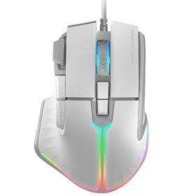 Ratón gaming mars gaming mm-xt/ hasta 12800dpi/ blanco