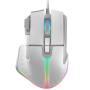 Ratón gaming mars gaming mm-xt/ hasta 12800dpi/ blanco