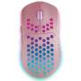 Ratón gaming inalámbrico mars gaming mmw3p/ batería recargable/ hasta 3200 dpi/ rosa