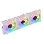 Pack 3 ventiladores mars gaming mf-linkfinitykit/ 12cm/ argb/ blancos