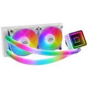 Sistema de refrigeración líquida mars gaming ml-ultra240/ blanco