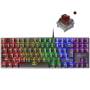 Teclado gaming mecánico mars gaming mk80bres/ switch marrón