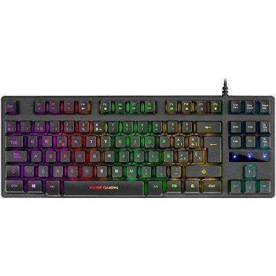 Teclado gaming semimecánico mars gaming mktkles
