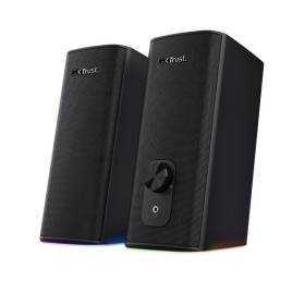 Altavoces con bluetooth trust gaming gxt 612 cetic/ 20w/ 2.0/ negros