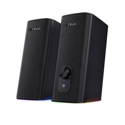 Altavoces con bluetooth trust gaming gxt 612 cetic/ 20w/ 2.0/ negros