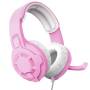 Auriculares gaming con micrófono trust gaming gxt 411p radius/ jack 3.5/ rosas