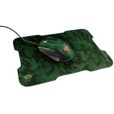 Pack gaming trust gaming gxt 781 rixa/ ratón óptico + alfombrilla