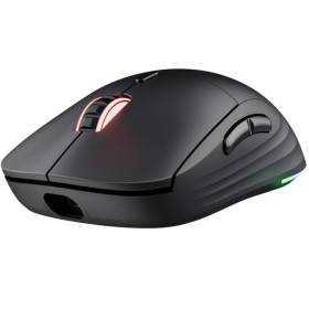 Ratón gaming inalámbrico trust gaming gxt 927 redex plus/ batería recargable/ hasta 25600 dpi