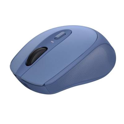 Ratón inalámbrico trust zaya/ batería recargable/ hasta 1600 dpi/ azul