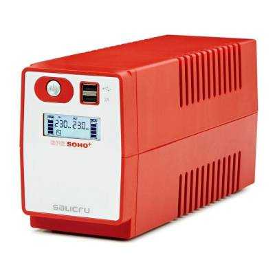 Sai línea interactiva salicru sps 850 soho+ iec/ 850va-480w/ 4 salidas/ formato torre
