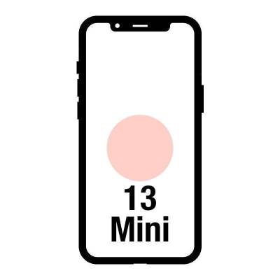 Smartphone apple iphone 13 mini 256gb/ 5.4'/ 5g/ rosa