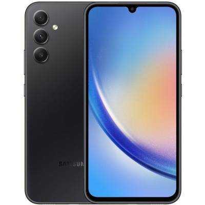 Smartphone samsung galaxy a34 8gb/ 256gb/ 6.6'/ 5g/ negro grafito