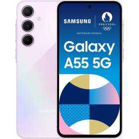 Smartphone samsung galaxy a55 8gb/ 256gb/ 6.6'/ 5g/ lavanda