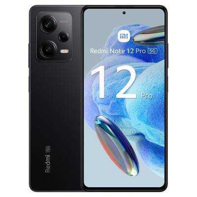 Smartphone xiaomi redmi note 12 pro nfc 8gb/ 256gb/ 6.67'/ 5g/ negro medianoche